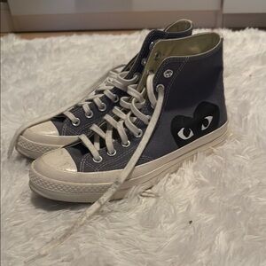 Converse x Comme des Garçons PLAY Chuck High-Top Sneakers
